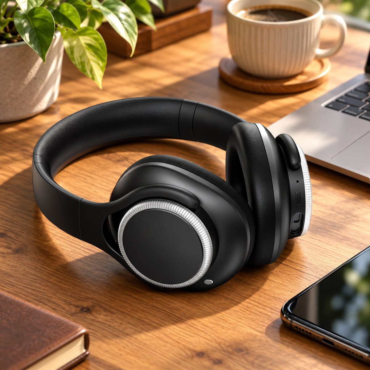 Casque Sans Fil circum-aural Avec Réduction de Bruit Hybride Et Longue Autonomie
