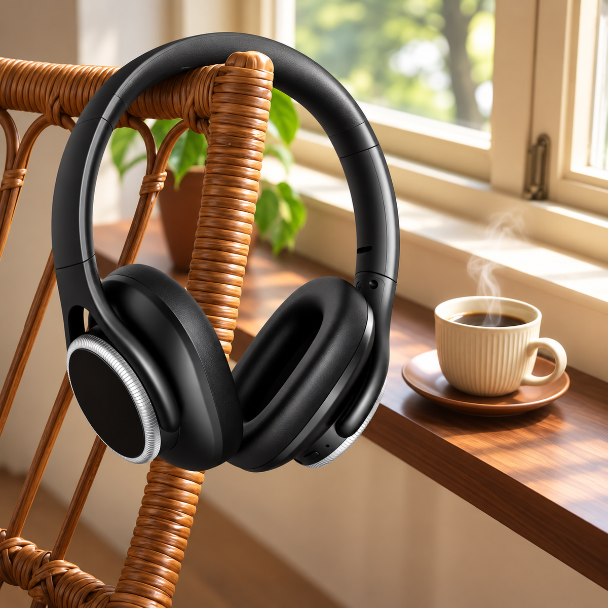 Casque Sans Fil circum-aural Avec Réduction de Bruit Hybride Et Longue Autonomie