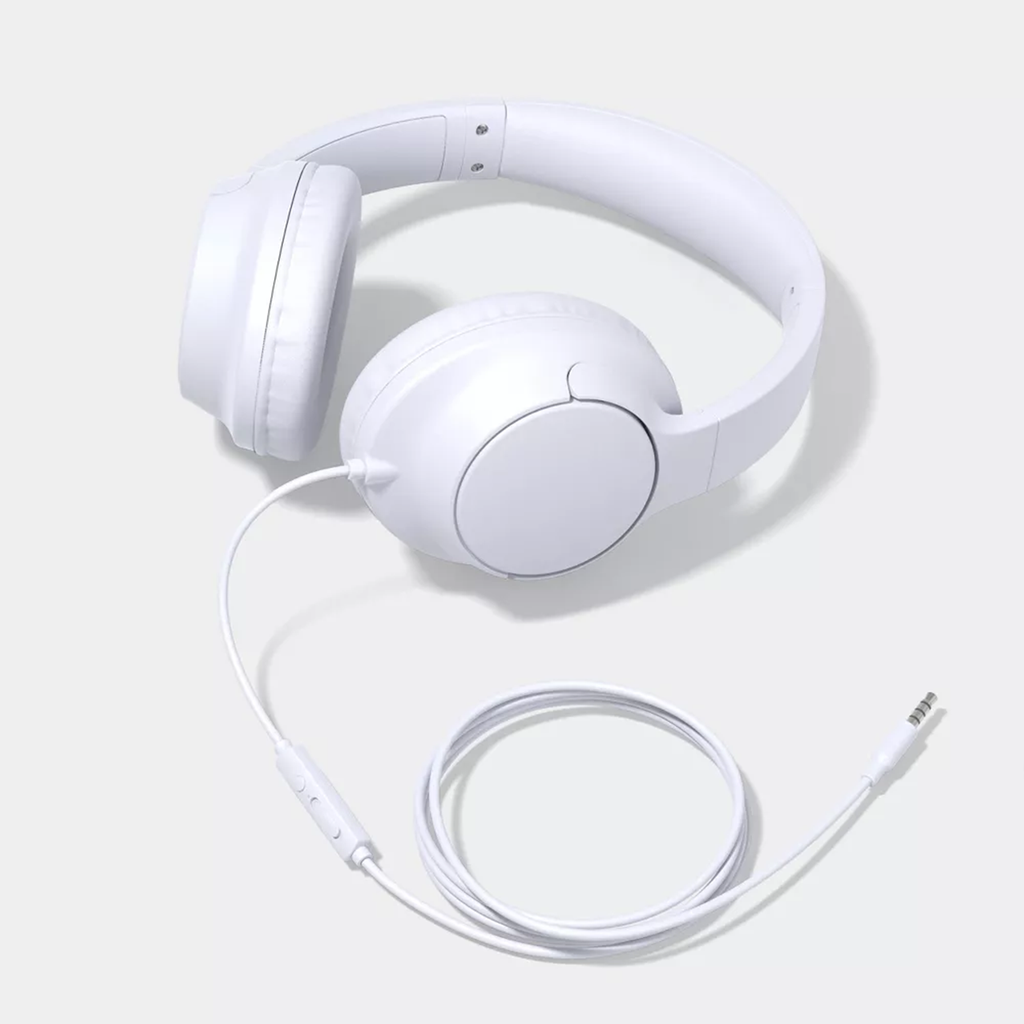 Casque Filaire Circum-auriculaire Pliable Avec Microphone Intégré