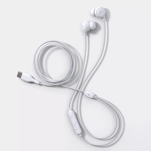 Écouteurs Intra-auriculaires Filaires Avec Connecteur USB-C et Microphone
